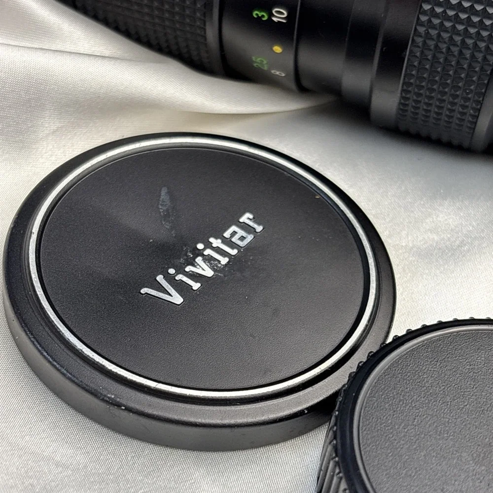 Vintage Vivitar Macro‎ Focusing Zoom Camera Lens 75-205mm 1:3.8 58mm Japan